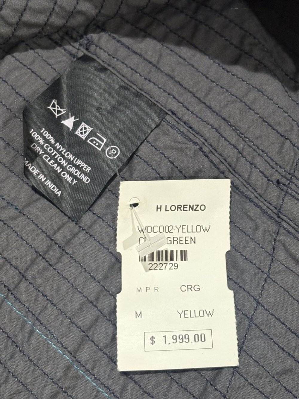 Craig Green Tent Parka Jacket in Yellow - Picture 7 of 8